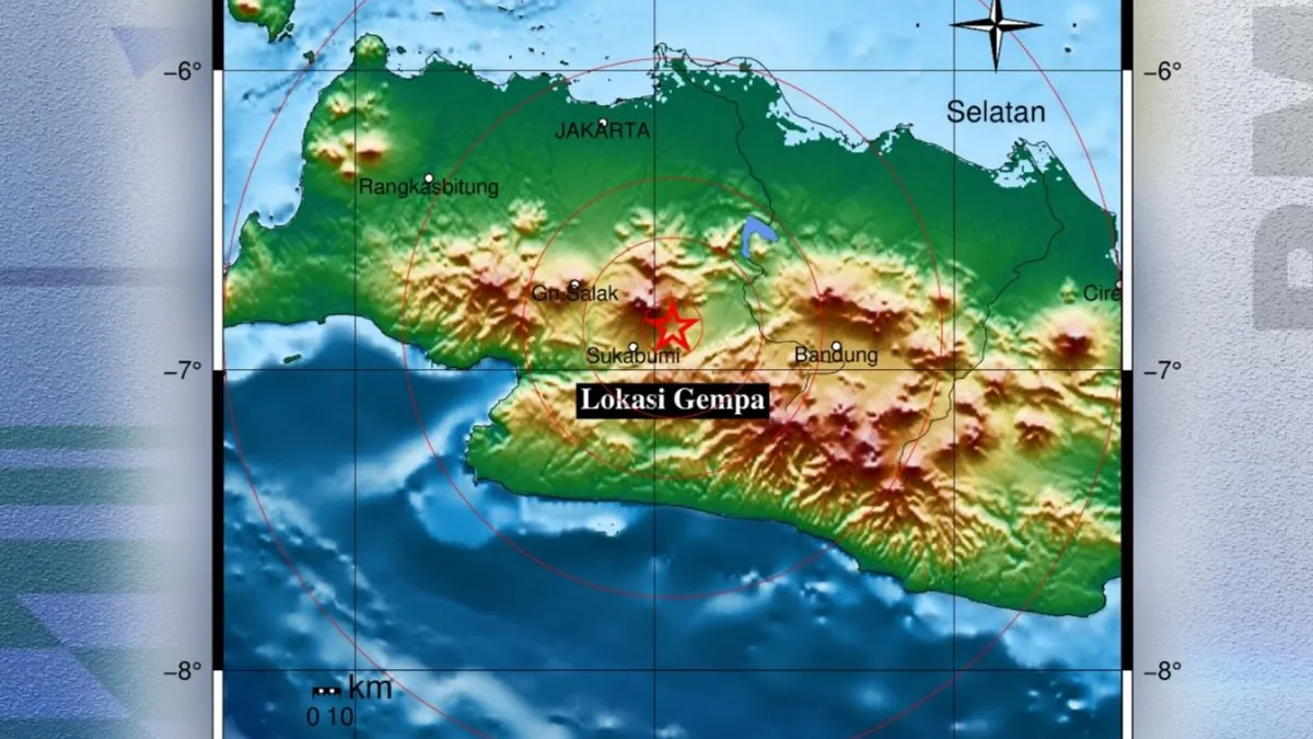 Sesar Cugenang Kembali Sebabkan Guncangan M 3,5 di Kabupaten Cianjur Hari ini