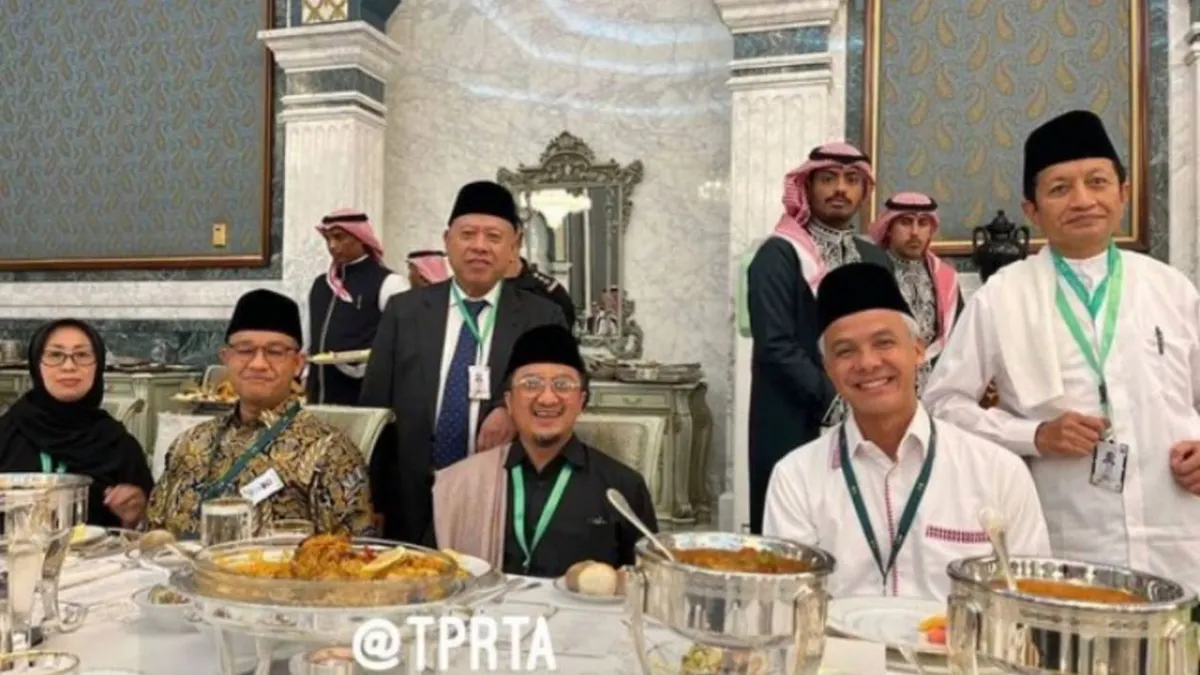 Anies Baswedan, Ustaz Yusuf Mansur dan ganjar Pranowo