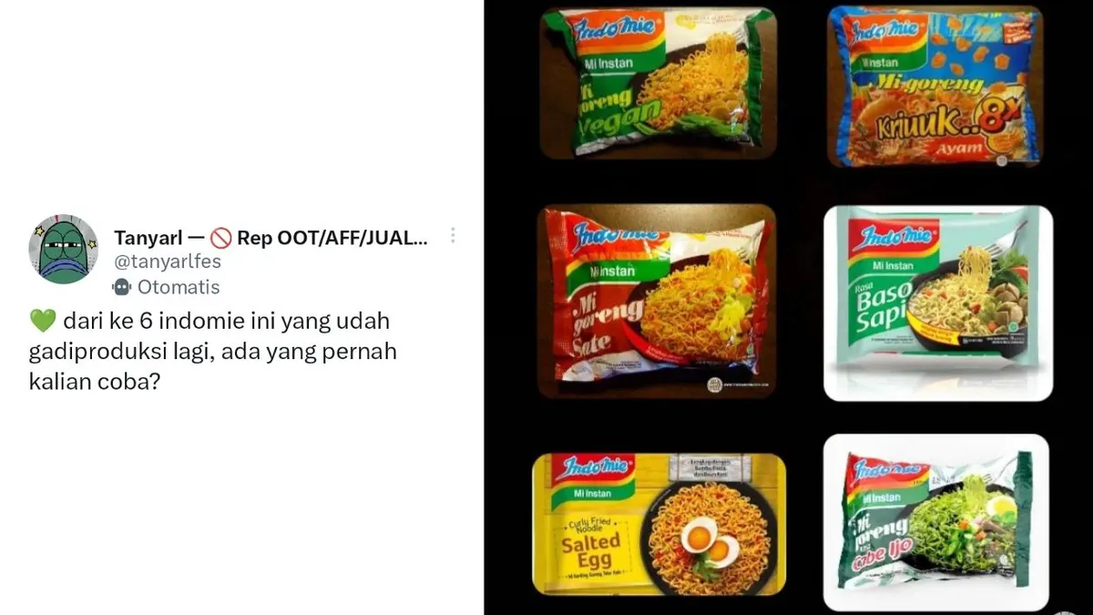 6 Varian Rasa Indomie yang Tak Lagi Diproduksi, Sempat Booming Hingga Jadi Favorit