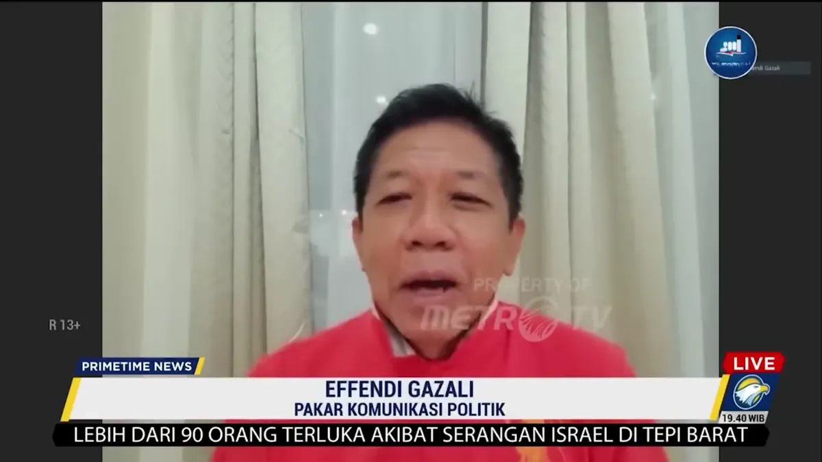 Pakar Komunikasi Politik, Effendi Gazali