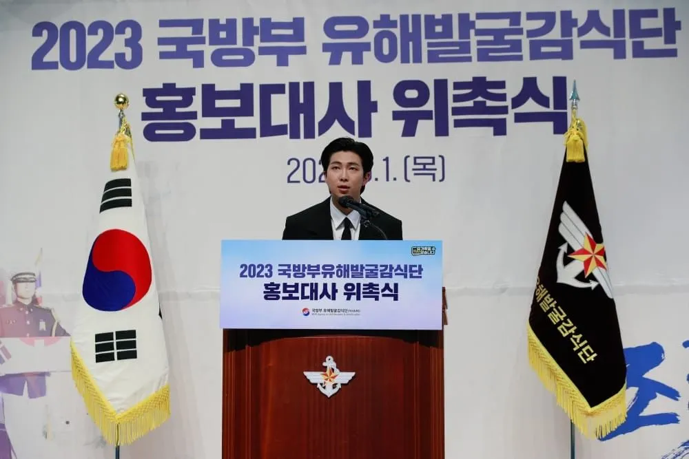 Netizen yakin RM BTS akan menjadi presiden Korsel karena pidatonya yang fasih