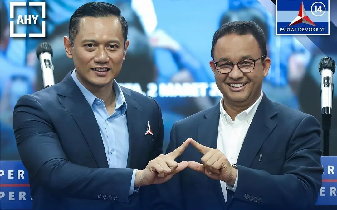 AHY dan Anies Baswedan