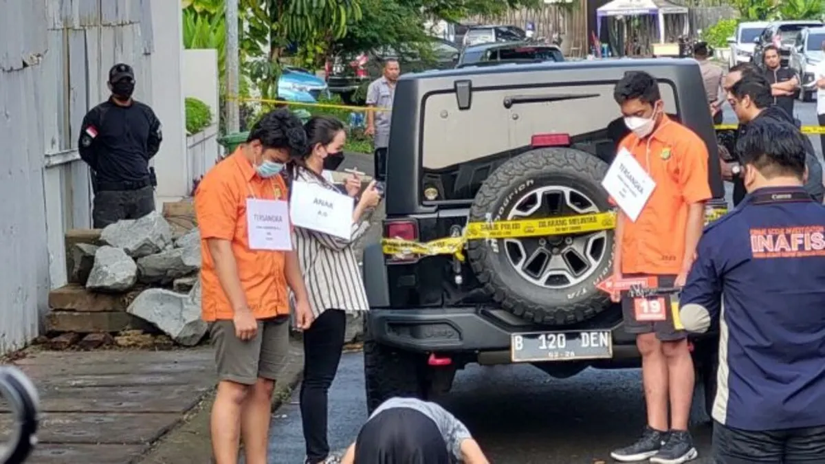 Reka Adegan AG Merokok dalam Kasus Penganiayan David