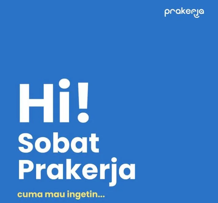 Pendaftaran Kartu Prakerja