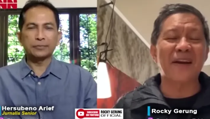 Rocky Gerung Tanggapi Soal Transaksi Janggal Rp349 Triliun