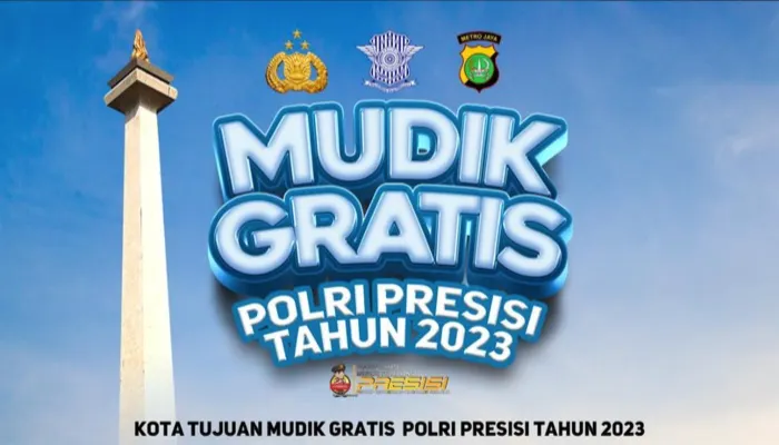 Mudik Gratis Polri Presisi 2023
