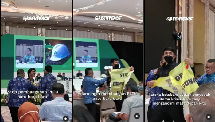  Sejumlah Pemegang Saham Adaro Protes Pembangunan PLTU Batu Bara