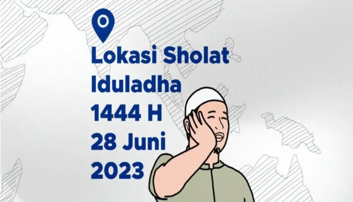Lokasi salat Idul Adha 1444 H bagi Muhammadiyah pada 28 Juni 2023 di wilayah Depok