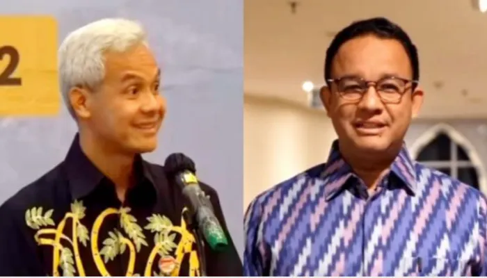 Ganjar dan Anies Baswedan 