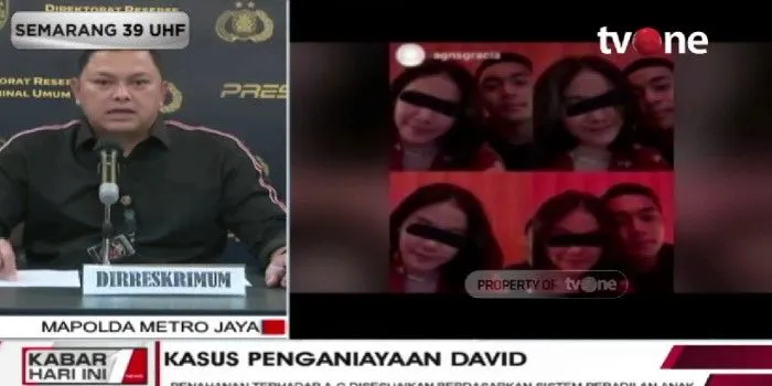 Hengki Haryadi jelaskan AG kekasih Mario Dandy ditahan