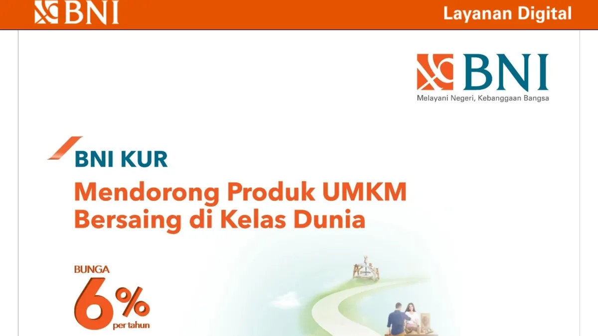 Pinjaman KUR BNI 2023 Resmi Dibuka! Bisa Daftar Online dengan Mudah, Yuk Simak Cara Daftarnya.(Tangkap Layar Laman eform.bni.co.id)