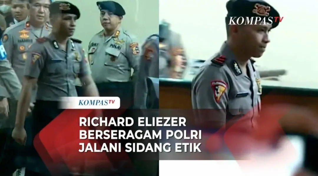 Potret Richard Eliezer dalam Sidang Kode Etik