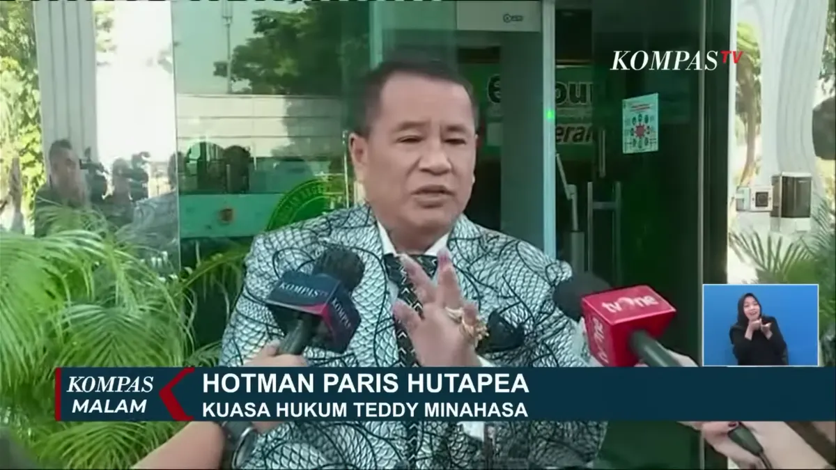 Hotman Paris, Kuasa Hukum Teddy Minahasa