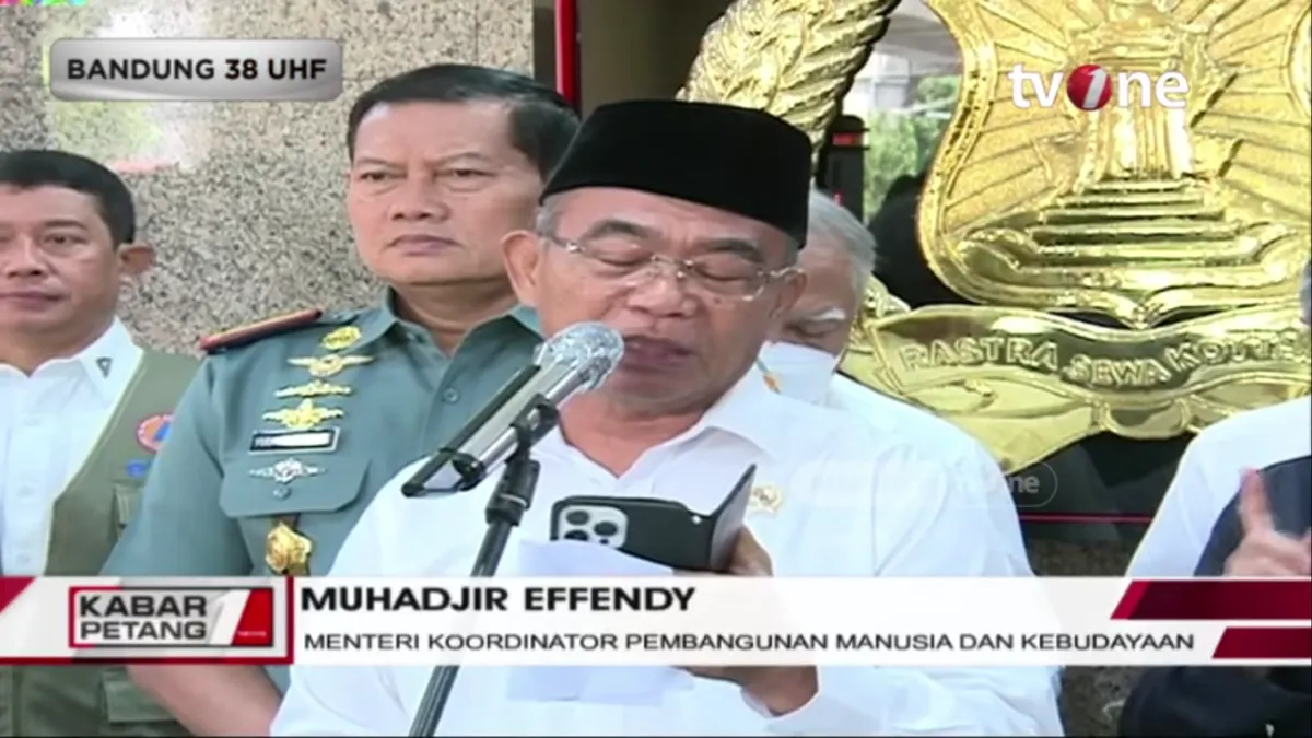 Menko Pembangunan Manusia dan Kebudayaan, Muhadjir Effendy