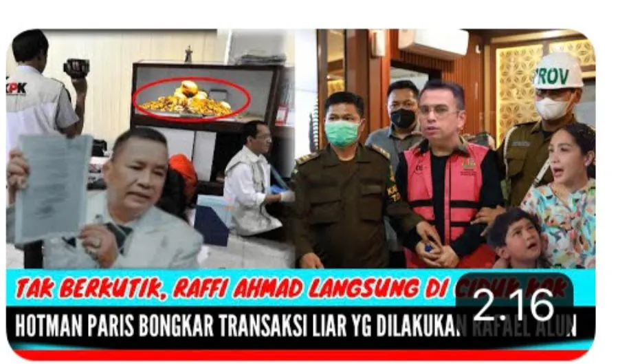 Terlibat Kasus Pencucian Uang Rafael Alun, Raffi Ahmad Tak Berkutik Diciduk KPK, Benarkah? 