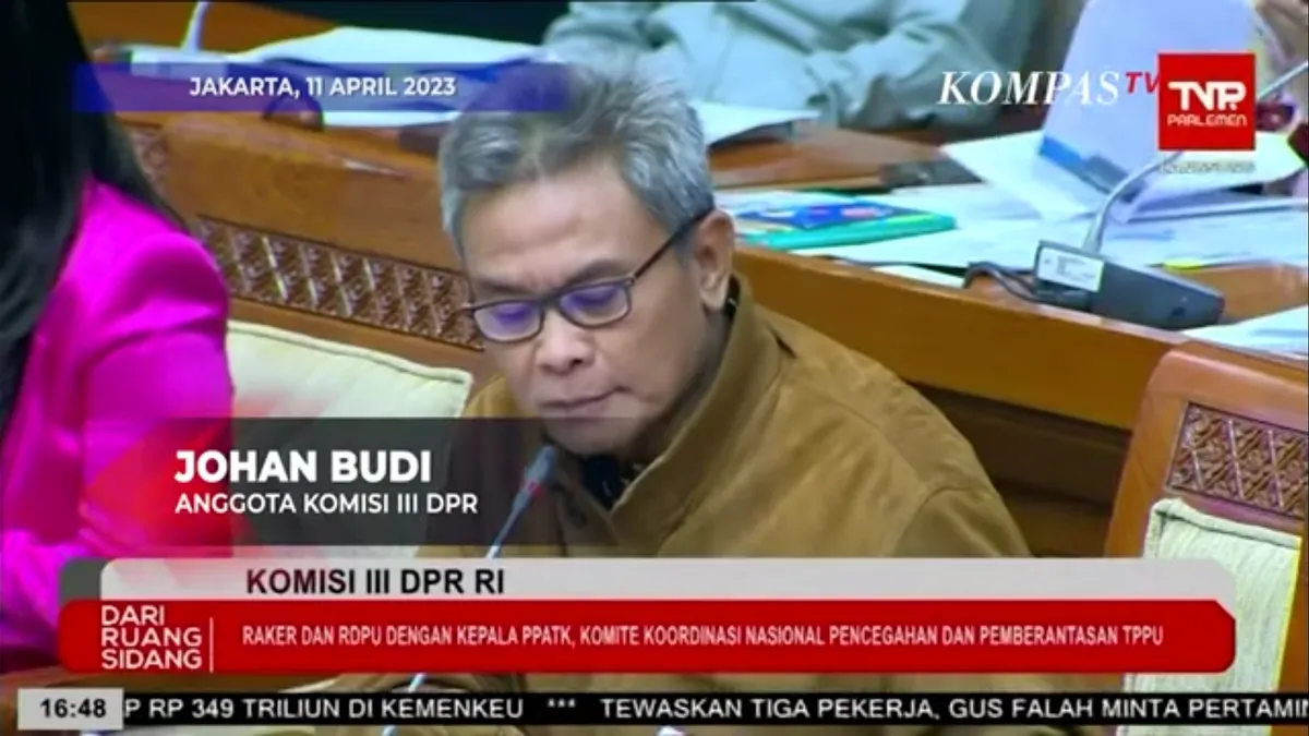 Anggota Komisi III DPR RI Johan Budi