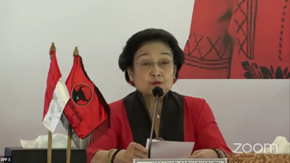 Ketua Umum PDIP, Megawati Soekarno Putri