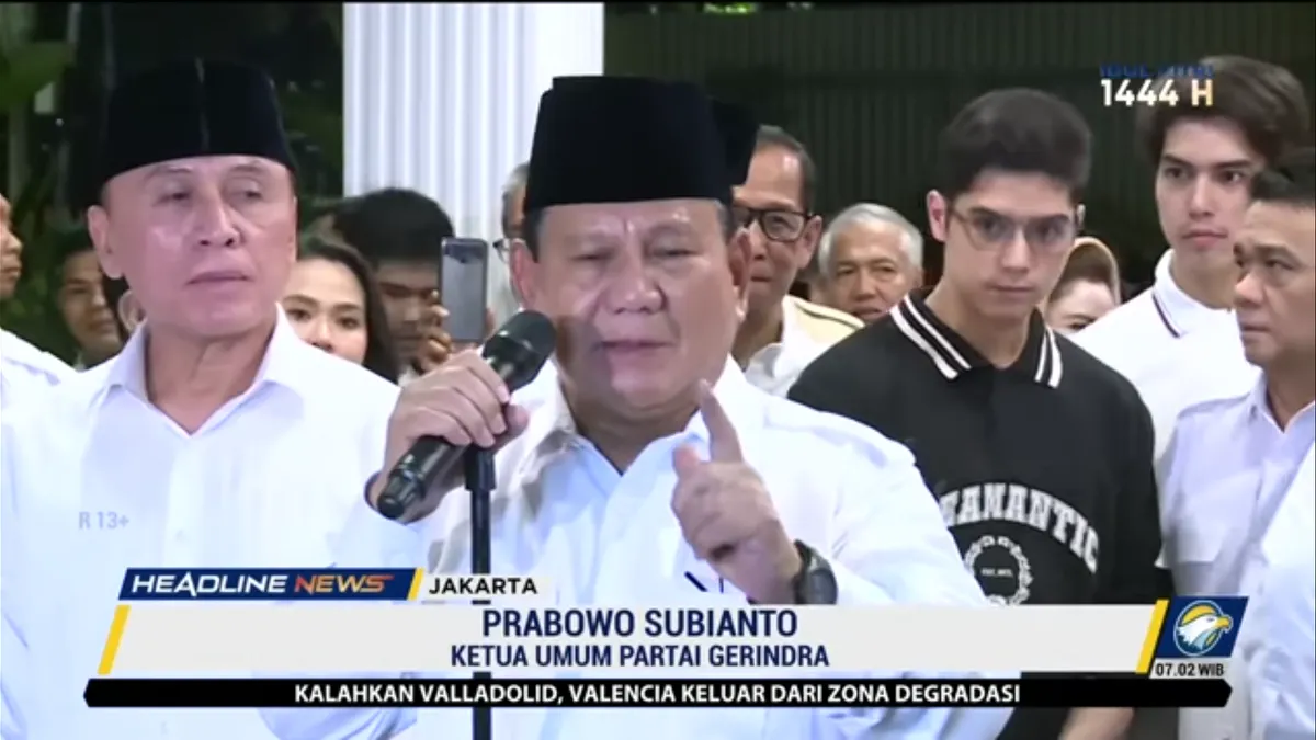 Prabowo Subianto, Ketua Umum Partai Gerindra
