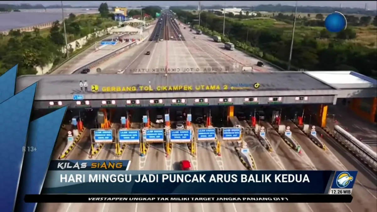 Arus balik di lebaran 2023