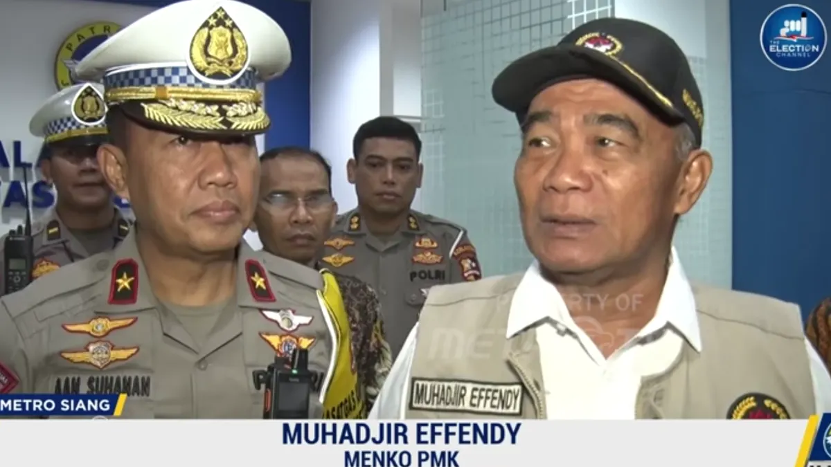Muhadjir Effendy dalam wawancara arus balik lebaran 2023