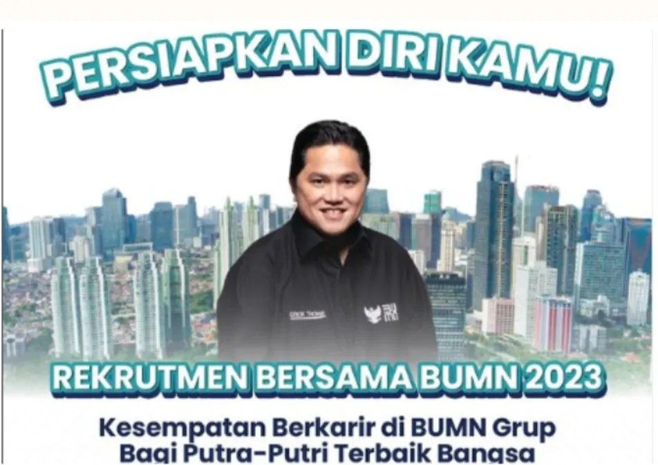  Rekrutmen Bersama BUMN Dibuka Bulan Mei 2023