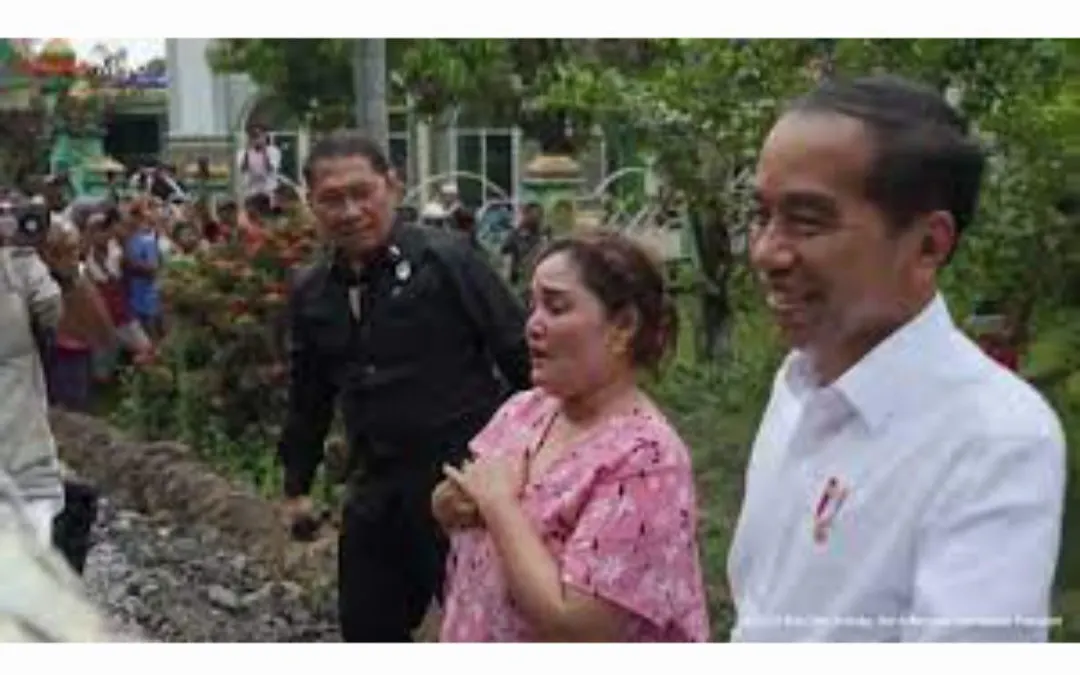 Viral, Wanita Ini Lebih Pilih Bertemu Jokowi Ketimbang 'Nyayur Demi Keluhkan Jalan Rusak di Lampung