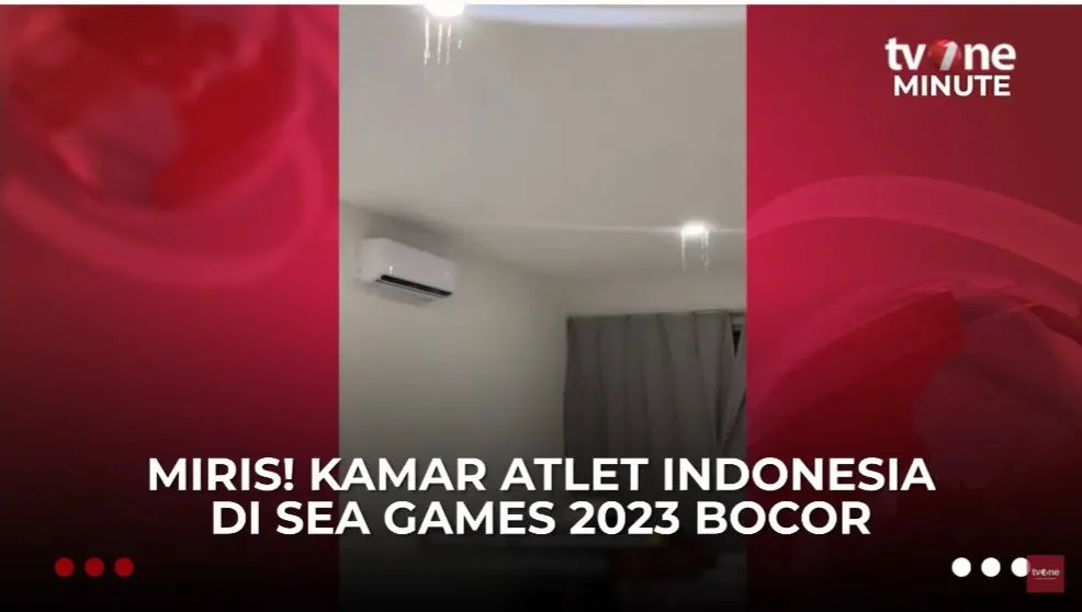 Kamar Atlet Indonesia di Sea Games bocor