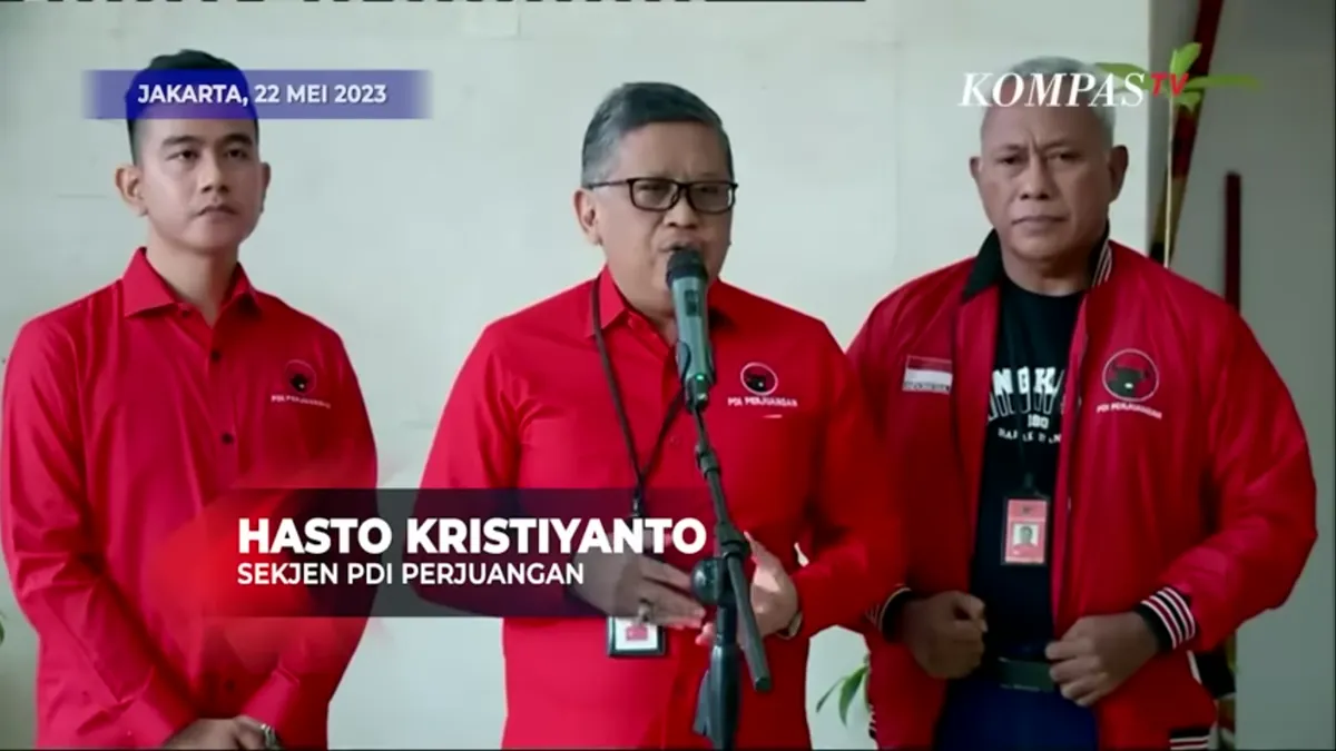 Gibran Wali Kota Solo dan Hasto Kristiyanto 