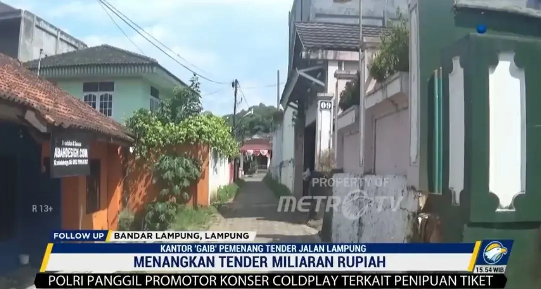 Bobrok Pemenang Tender Jalan Lampung Rp 5 M, Lantas Arinal Djunaidi Meminta Media Tidak Berspekulasi Dulu?