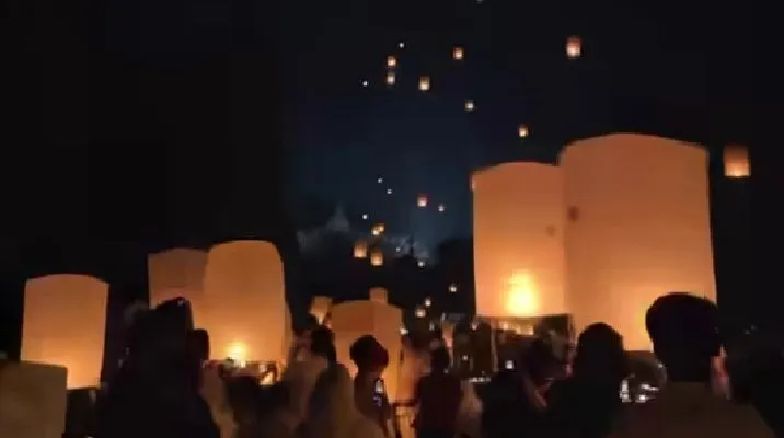 Ilustrasi Lampion Perayaan Waisak