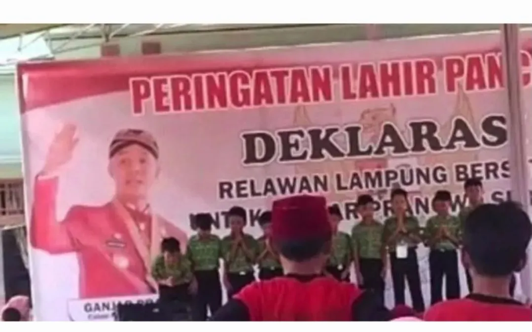 Deklarasi relawan Ganjar di Lampung Selatan