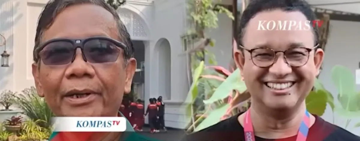 Mahfud MD dan Anies Baswedan