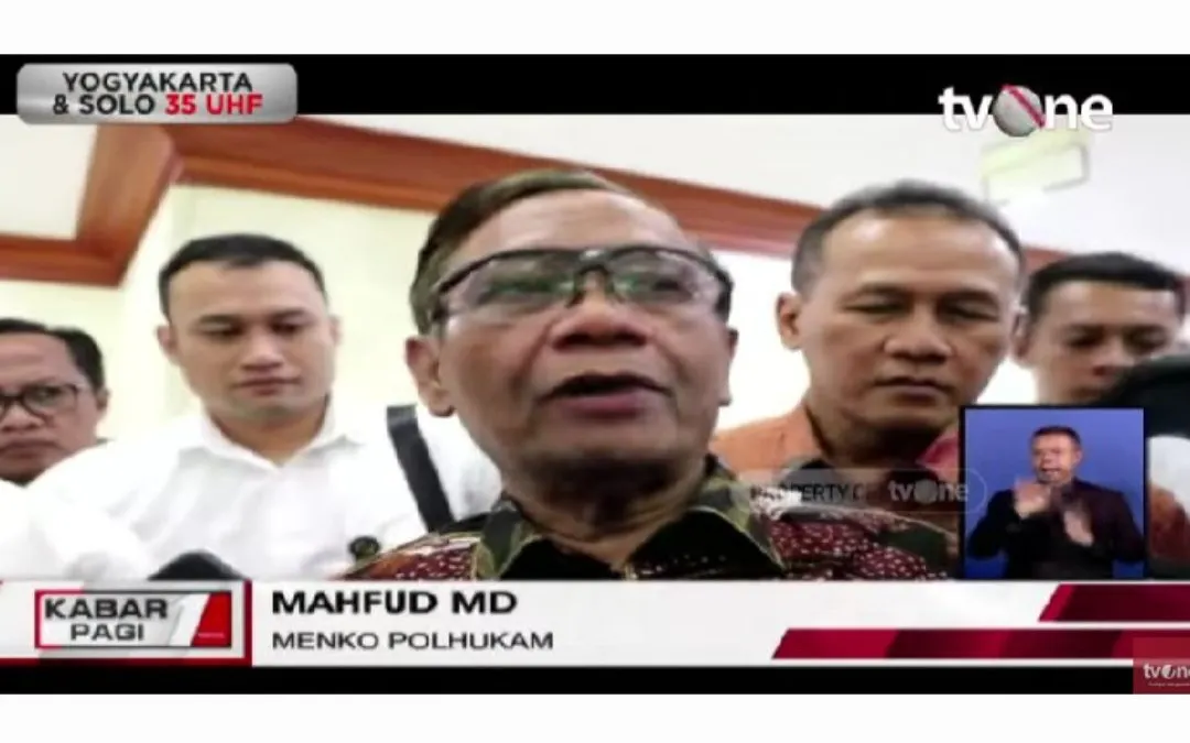 Mahfud MD Terang-Terangan Tolak Tawaran Jadi Cawapres Anies Baswedan