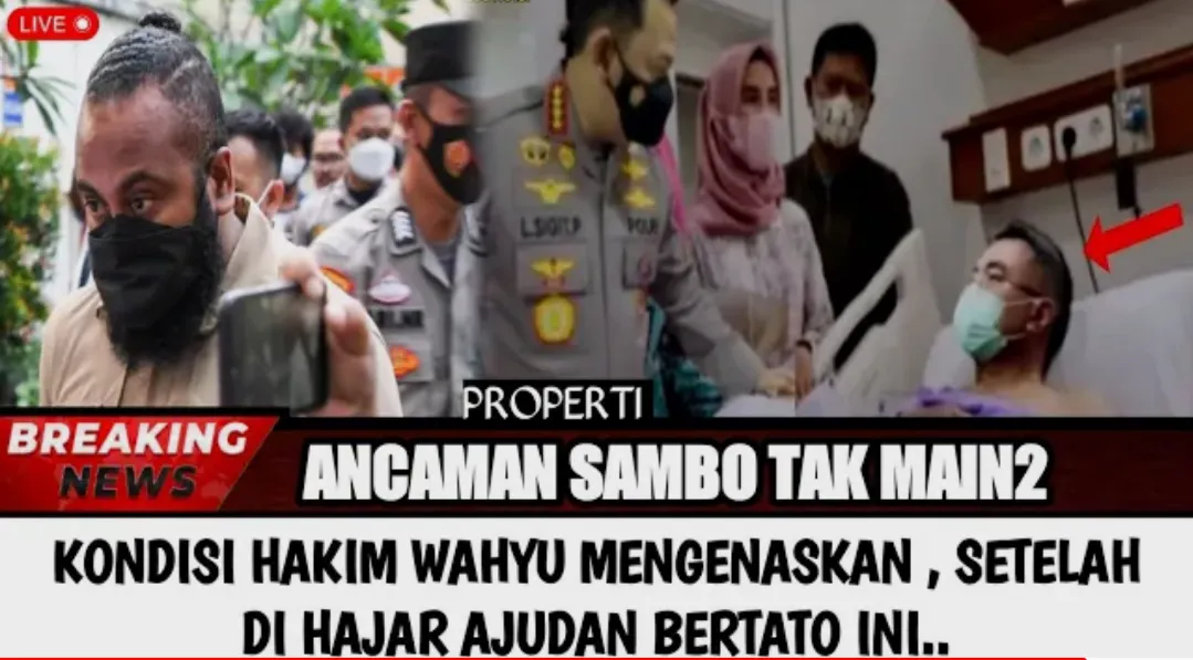 Beredar video yang menyebut haim Wahyu Iman Santoso dihajar ajudan Ferdy Sambo usai berikan vonis mati.