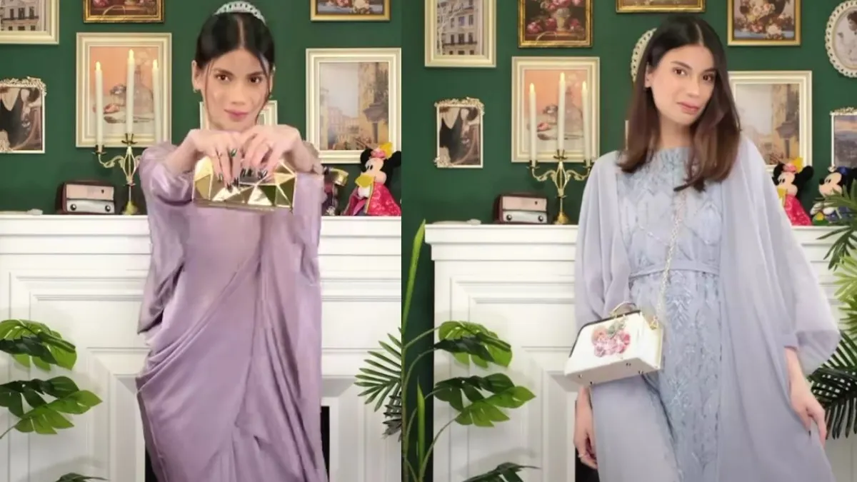 Outfit Ala Istri Deddy Corbuzier untuk Lebaran