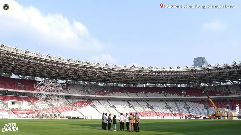 Potret Stadion Gelora Bung Karno Persiapan Piala U-20 di Indonesia
