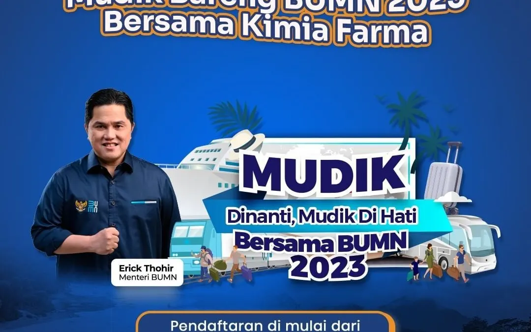 Mudik Bareng BUMN 2023 Bersama Kimia Farma