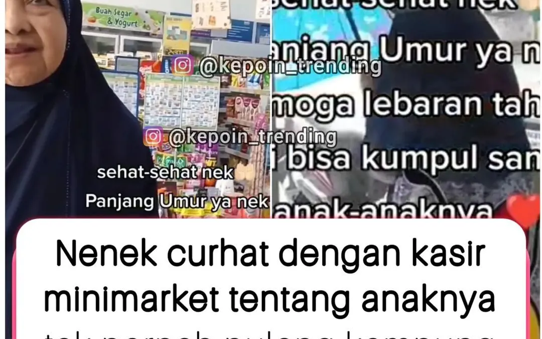 Viral Curhatan Nenek tentang Anaknya yang Tak Pernah Pulang Kampung saat Lebaran