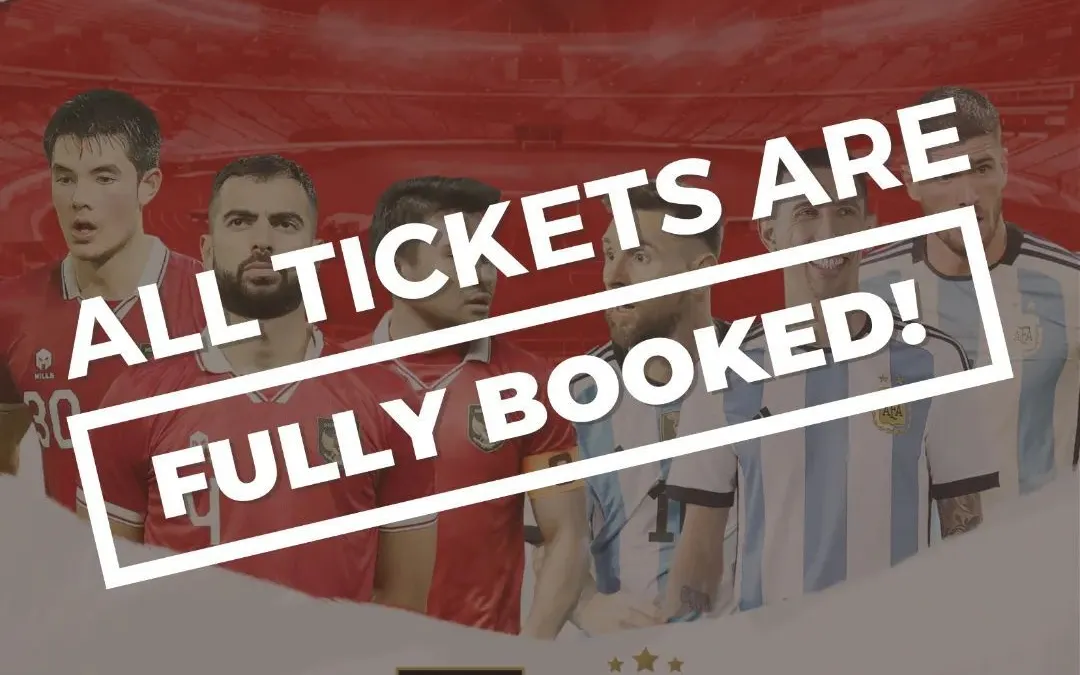 Tiket Indonesia vs Argentina Ludes