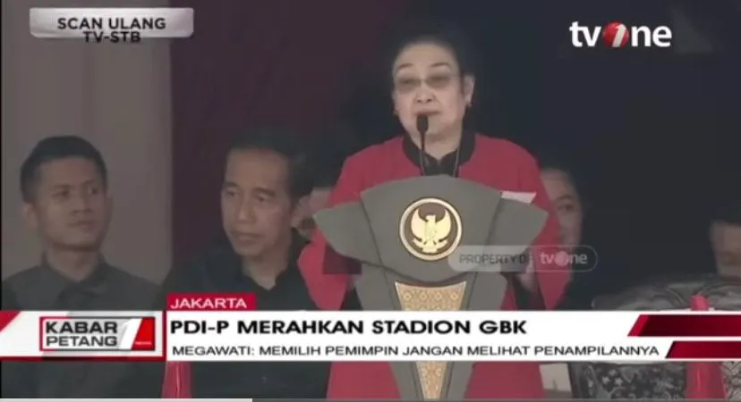 Ketua Umum PDI Perjuangan, Megawati Soekarnoputri