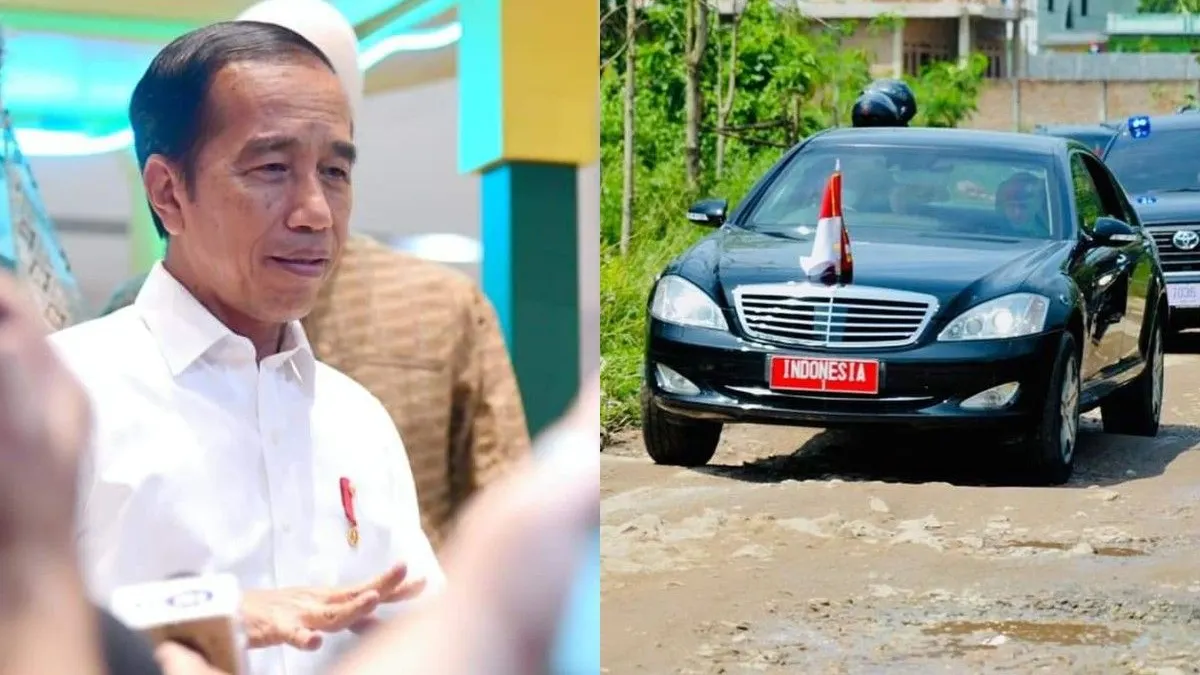 Harga Mobil RI 1 Tumpangan Presiden Jokowi Gempur Jalan Rusak di Lampung
