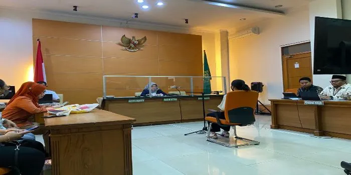 Suasana Persidangan Anak AG di Pengadilan Negeri Jakarta Selatan