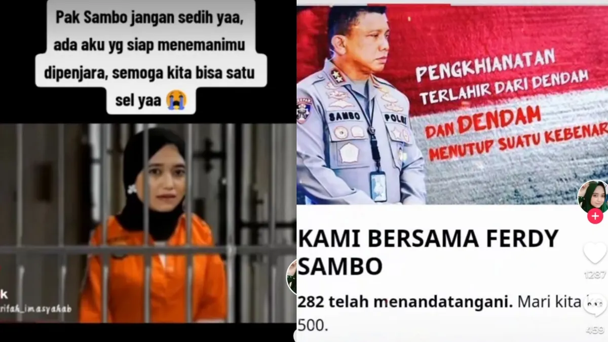Syarifah Ima Syahab, fans garis keras terpidana mati Ferdy Sambo, rela temani Sambo di penjara hingga buat petisi tolak vonis hakim.