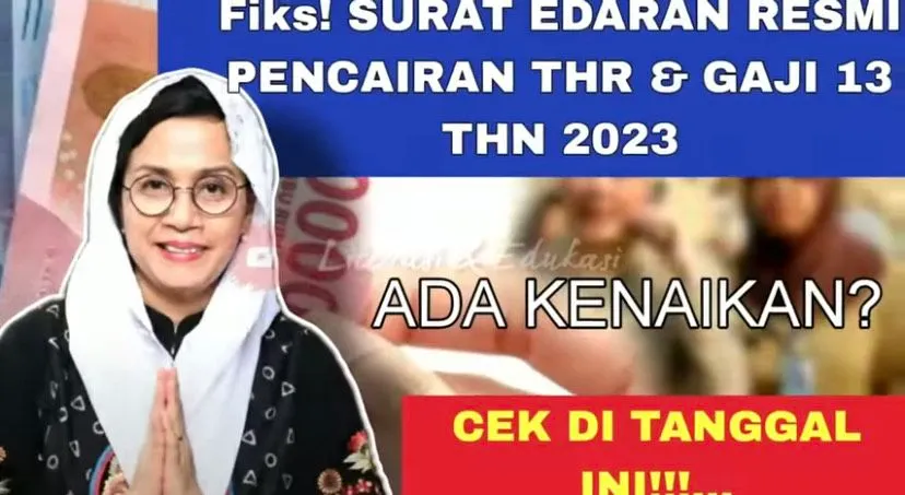 Ilustrasi THR PNS 2023  dan Gaji ke-13