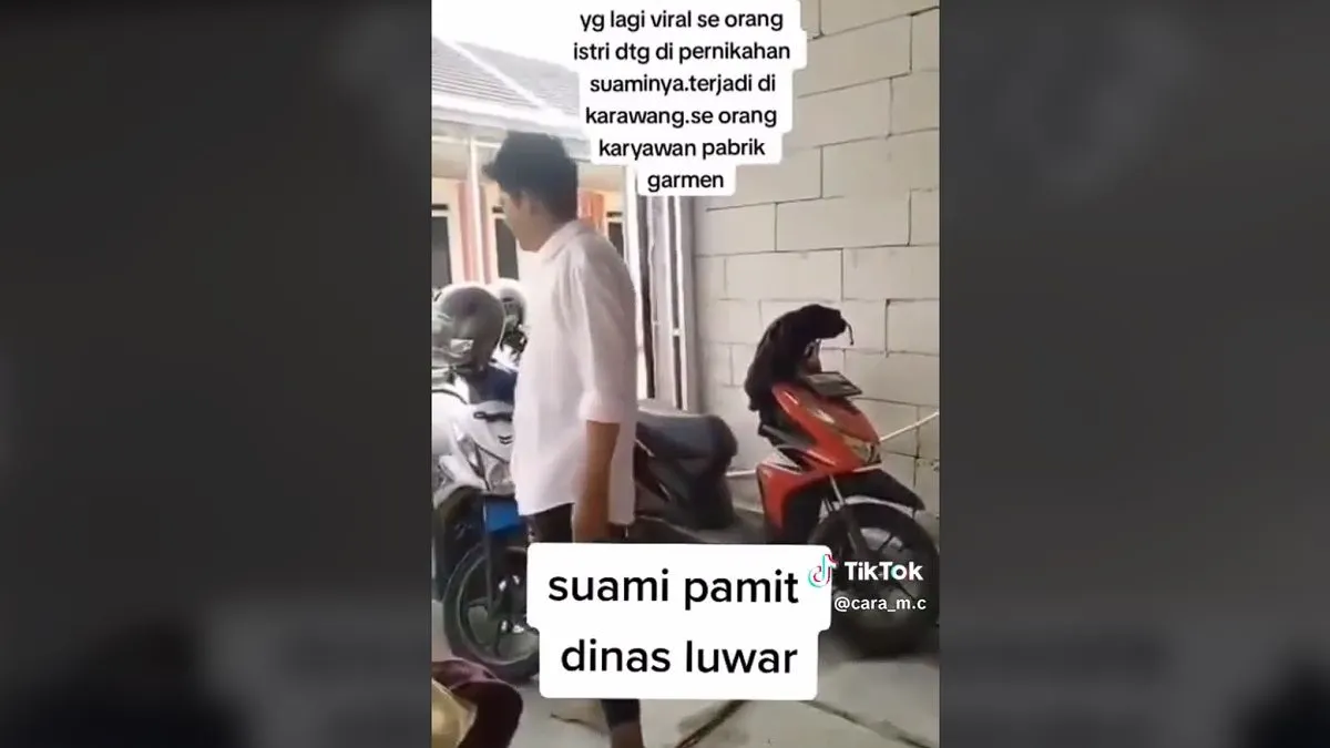Terbaru, viral sebuah video di media sosial salah satunya Tiktok yang memperlihatkan seorang istri sah mendatangi langsung pernikahan suami.
