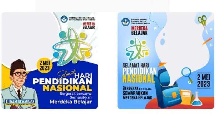 Twibbon Hari Pendidikan Nasional 2 Mei 2023 dan cara memasangnya.
