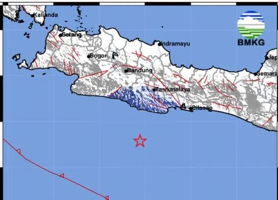 Gempa Pangandaran terbaru 