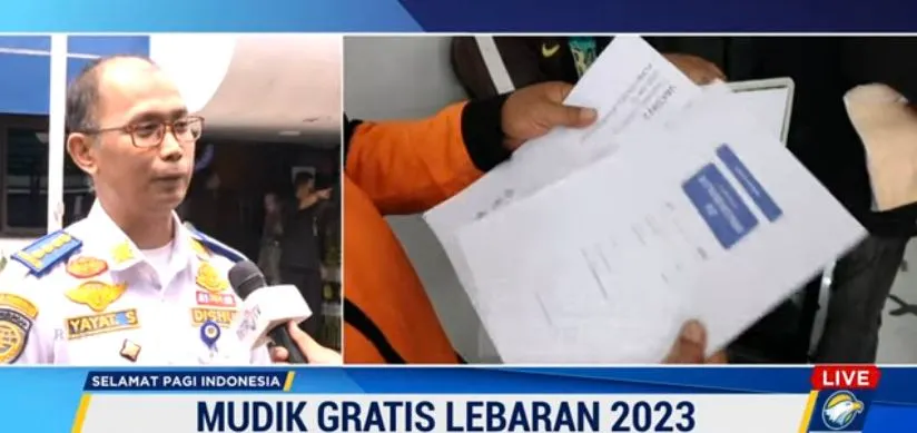 Ilustrasi Info Mudik Gratis Lebaran 2023