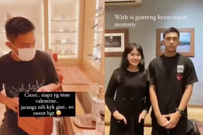 Mario Dandy dengan Ibunya