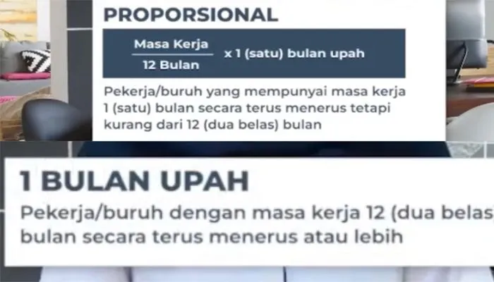 Cara hitung THR 2023